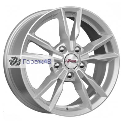 iFree Ikigai R16 / 6.5J PCD 5x108 ET 50 ЦО 63.4 Литые Серебристый